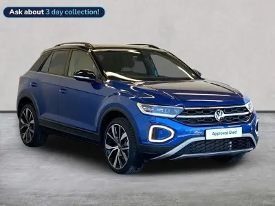 New VW T-Roc Design 115 HP (84 kW) 2026 Blue SUV