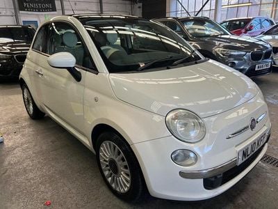Used Fiat 500 Lounge 69 HP (50 kW) 2010 White Hatchback