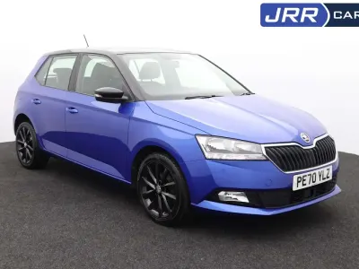 Used Skoda Fabia Colour Edition 95 HP (69 kW) 2020 Blue Hatchback