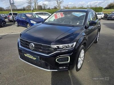 Used VW T-Roc SEL 150 HP (110 kW) 2019 Black SUV