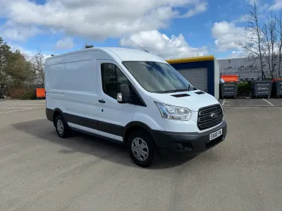 Used Ford Transit 130 HP (95 kW) 2018 White Van