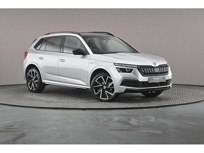 Used Skoda Kamiq Monte Carlo 147 HP (108 kW) 2021 Brilliant silver metallic SUV