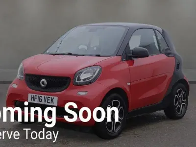 Used Smart ForTwo Coupé Prime 90 HP (66 kW) 2016 Red Coupe