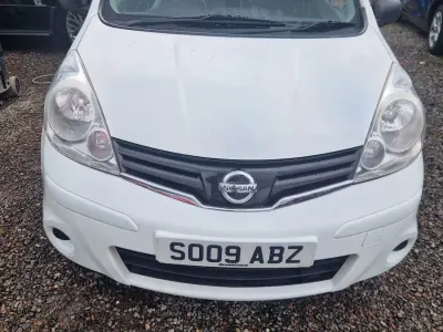 Used Nissan Note Visia 88 HP (64 kW) 2009 White Hatchback