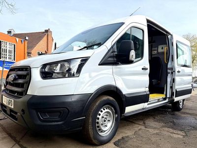 Begagnad Ford Transit 130 HK (95 kW) 2020 Vit Minibuss