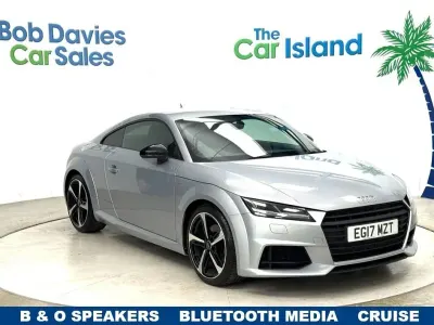 Used Audi TT Black Edition 180 HP (132 kW) 2017 Silver Coupe