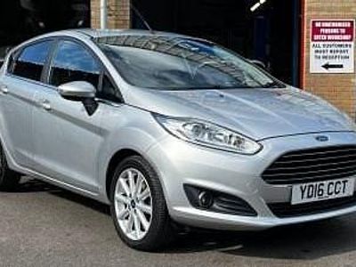 Used Ford Fiesta Titanium 2016 Silver Hatchback