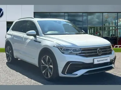 Used VW Tiguan R-line 150 HP (110 kW) 2022 White SUV