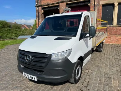 Begagnad Mercedes Sprinter Progressive 2022 Vit Van