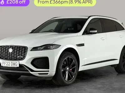 Used Jaguar F-Pace R-Dynamic 204 HP (150 kW) 2022 White SUV
