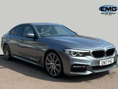 Used BMW 520 M Sport 190 HP (139 kW) 2017 Blue Sedan