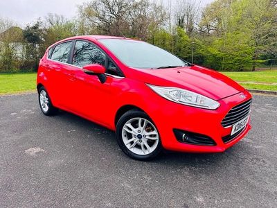 Used Ford Fiesta Zetec 2016 Red Hatchback