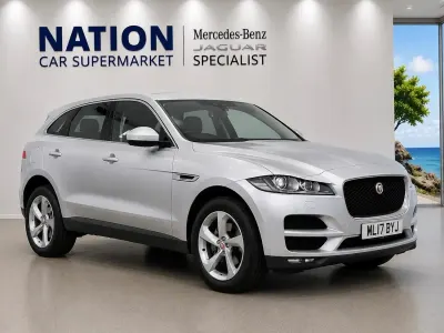 Used Jaguar F-Pace Prestige 180 HP (132 kW) 2017 Silver SUV
