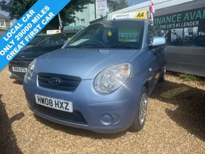 Used Kia Picanto 64 HP (47 kW) 2008 Blue Hatchback