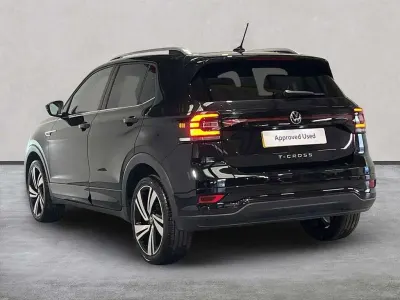 Used VW T-Cross R-line 110 HP (80 kW) 2023 Black SUV