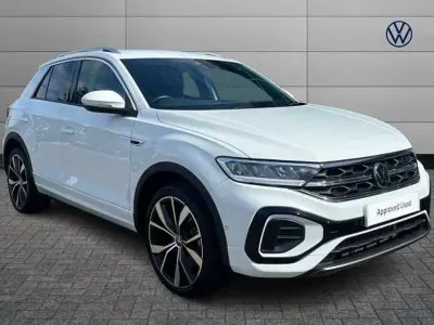 Used VW T-Roc R-line 150 HP (110 kW) 2024 White SUV