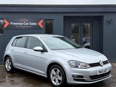 Used VW Golf VII Match 105 HP (77 kW) 2015 Silver Hatchback