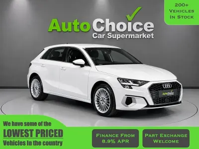 Used Audi A3 e-tron Sport 2021 White Hatchback