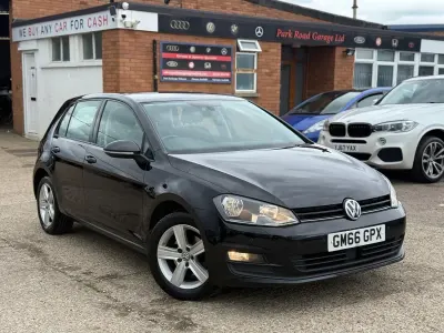 Used VW Golf VII Edition 125 HP (91 kW) 2017 Black Hatchback