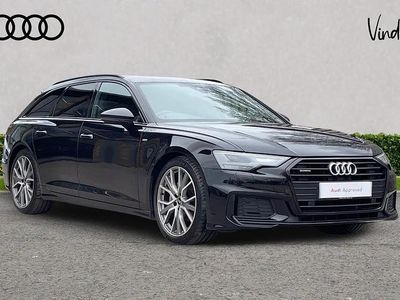 Used Audi A6 Black Edition 204 HP (150 kW) 2023 Black Estate