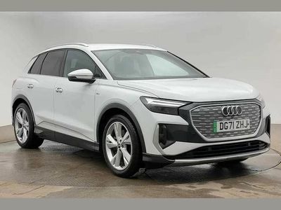 Second-hand Audi Q4 e-tron S-Line 150 kW (204 CP) 2021 Alb SUV