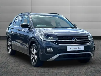 Used VW T-Cross Black Edition 110 HP (80 kW) 2023 Grey SUV
