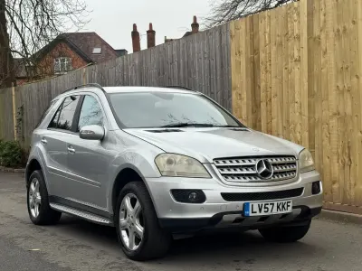 Used Mercedes ML320 220 HP (161 kW) 2008 Silver SUV