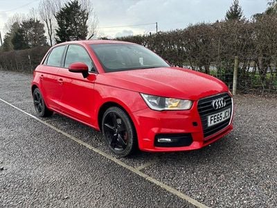 Used Audi A1 Sport 116 HP (85 kW) 2015 Red Hatchback
