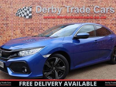 Used Honda Civic SR 126 HP (92 kW) 2019 Blue Hatchback