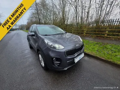 Used Kia Sportage 177 HP (130 kW) 2018 Silver SUV