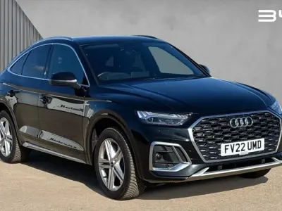 Used Audi Q5 S-Line 204 HP (150 kW) 2022 Black SUV