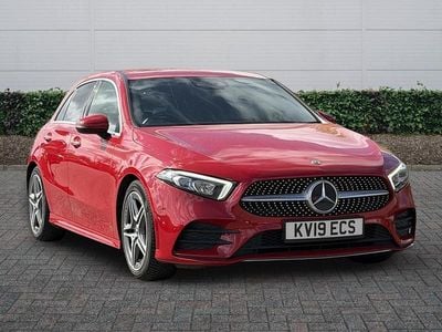 Used Mercedes A200 AMG Line Premium 2019 Red Hatchback