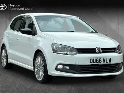 Used VW Polo BlueGT 148 HP (108 kW) 2016 White Hatchback