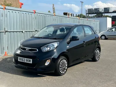 Used Kia Picanto 68 HP (50 kW) 2013 Black Hatchback