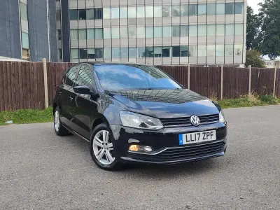 Used VW Polo Edition 59 HP (43 kW) 2017 Black Hatchback