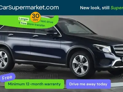 Begagnad Mercedes GLC250 204 HK (150 kW) 2018 Blå Kombi