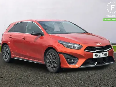 Usado Kia Ceed GT-Line 158 CV (116 kW) 2021 Naranja Utilitario