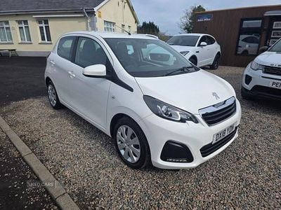 Used Peugeot 108 Active 2018 White Hatchback