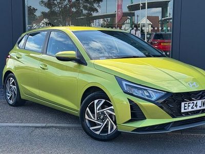 Used Hyundai i20 Advanced 101 HP (74 kW) 2024 Lucid lime Hatchback