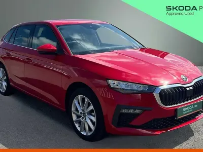 Used Skoda Scala SE L 116 HP (85 kW) 2025 Velvet red metallic Hatchback