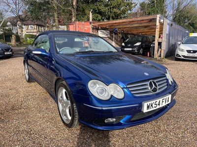 Blue Used 2004 Mercedes CLK320 Avantgarde Cabriolet | £3,999