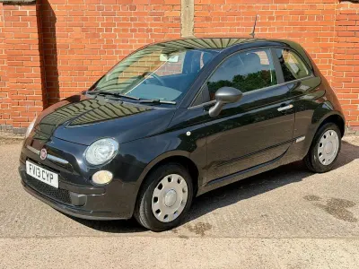Used Fiat 500 Pop 69 HP (50 kW) 2013 Black Hatchback