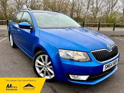 Blue Used 2015 Skoda Octavia Elegance Estate | £7,295 (A bit pricey)