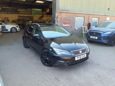 Used Seat Leon ST XCELLENCE 184 HP (135 kW) 2018 Black Estate