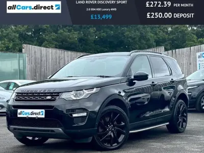 Used Land Rover Discovery Sport HSE Luxury 240 HP (176 kW) 2018 Black SUV