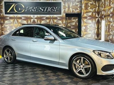 Silver Used 2017 Mercedes C250 AMG Line Premium Plus Sedan | £16,995 (Fair price)