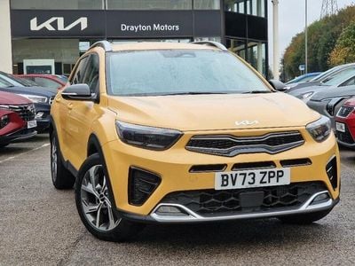 Yellow Used 2023 Kia Stonic GT-Line SUV | £15,150 (Fair price)