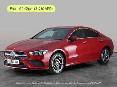 Red Used 2021 Mercedes CLA250e AMG line Sedan | £18,473 (Good price)