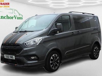 Grey Used 2021 Ford Transit Custom Sport Van | £23,994 (A bit pricey)