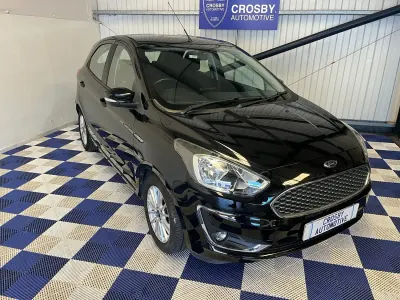 Used Ford Ka Plus Zetec 85 HP (62 kW) 2018 Black Hatchback